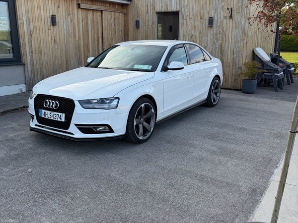 Audi A4 Saloon, Diesel, 2014, White