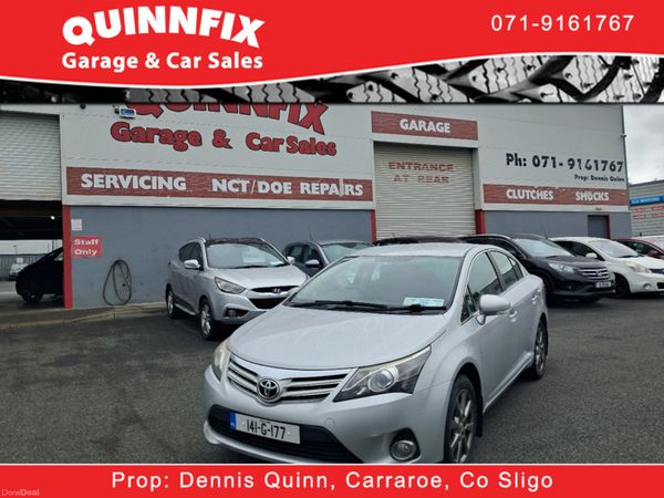 Toyota Avensis Saloon, Diesel, 2014, Silver