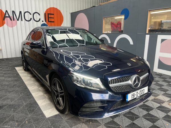 Mercedes-Benz C-Class Saloon, Diesel, 2019, Blue