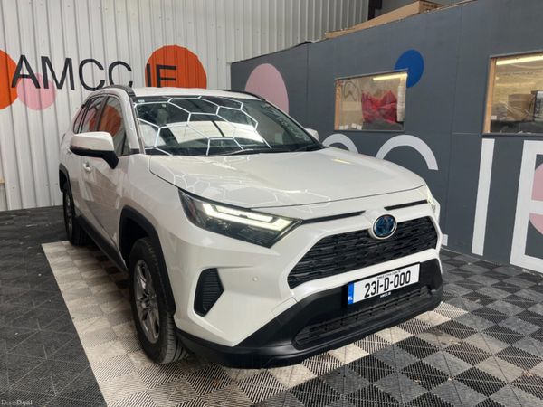 Toyota RAV4 SUV, Petrol Hybrid, 2023, White