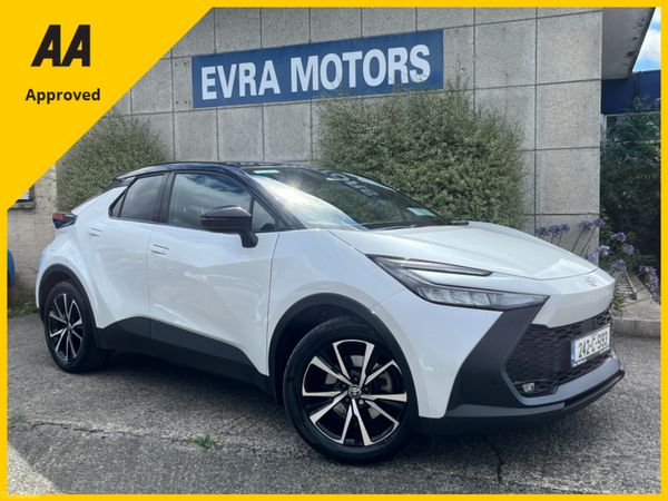 Toyota C-HR SUV, Petrol Plug-in Hybrid, 2024, White
