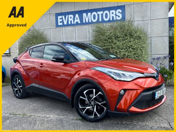Toyota C-HR SUV, Petrol Hybrid, 2021, Orange