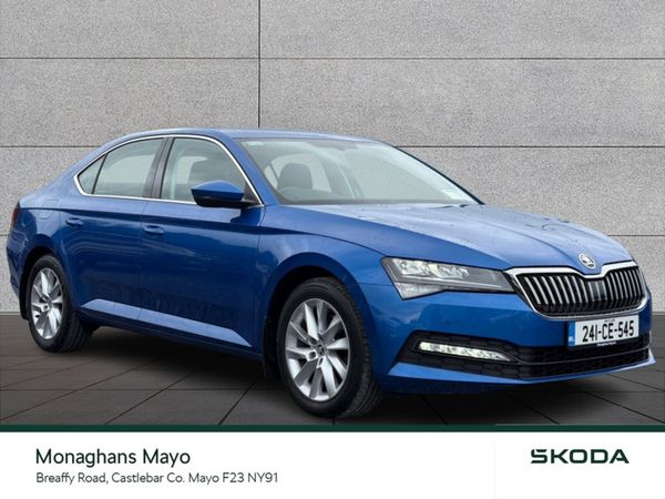 Skoda Superb Hatchback, Diesel, 2024, Blue