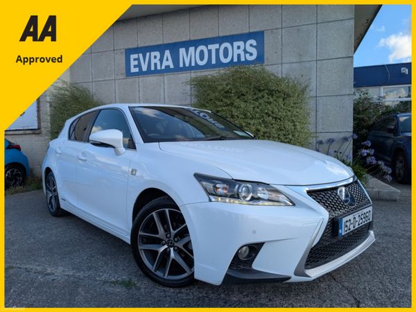 Lexus CT Hatchback, Petrol Hybrid, 2015, White