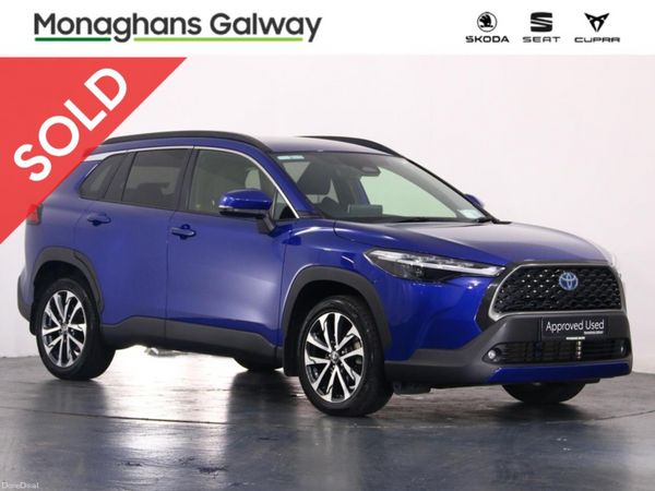 Toyota Corolla Cross SUV, Petrol Hybrid, 2023, Blue