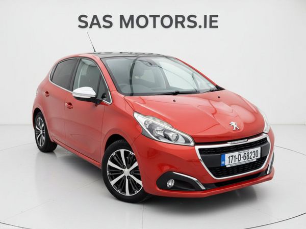 Peugeot 208 Hatchback, Petrol, 2017, Orange