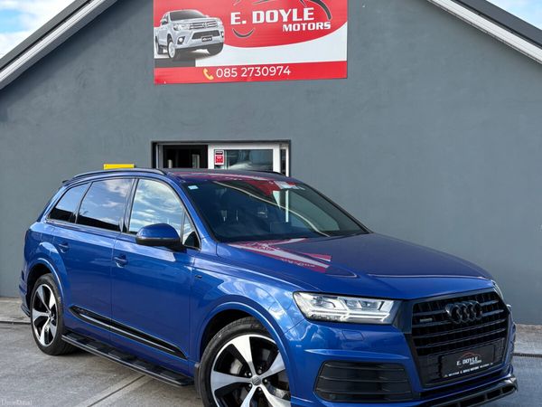 Audi Q7 SUV, Diesel, 2017, Blue