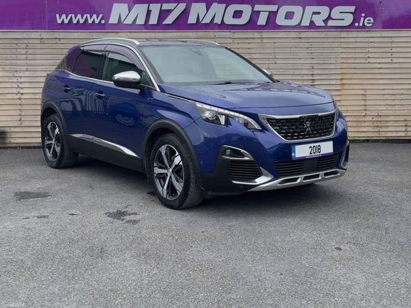 Peugeot 3008 SUV, Diesel, 2018, Blue