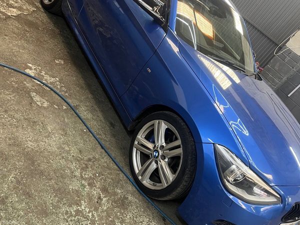 BMW 1-Series Hatchback, Diesel, 2015, Blue