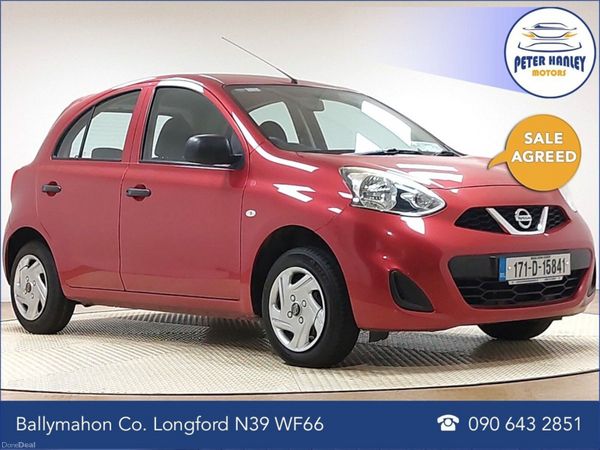 Nissan Micra Hatchback, Petrol, 2017, Red