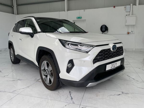 Toyota RAV4 SUV, Petrol Plug-in Hybrid, 2021, White