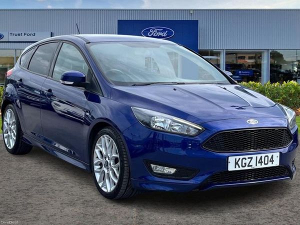 Ford Focus Hatchback, Petrol, 2018, Blue