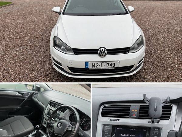 Volkswagen Golf Hatchback, Diesel, 2014, White