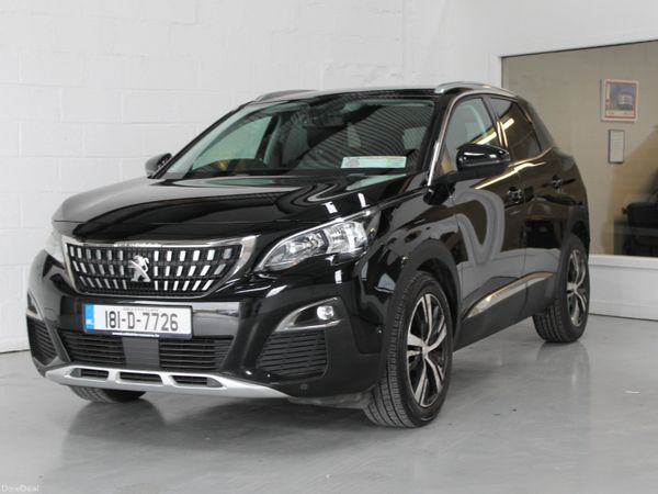 Peugeot 3008 MPV, Diesel, 2018, Black