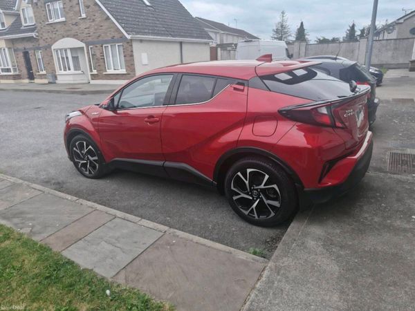 Toyota C-HR Hatchback, Petrol Hybrid, 2020, Red
