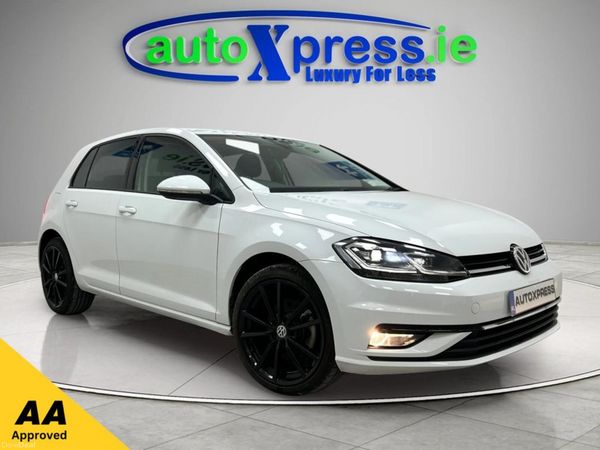 Volkswagen Golf Hatchback, Petrol, 2018, White