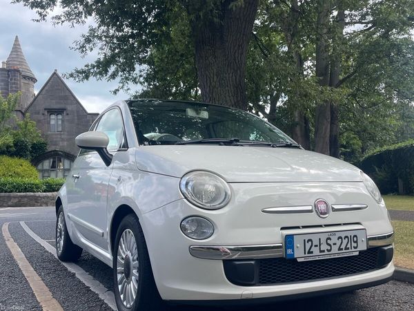 Fiat 500 Hatchback, Petrol, 2012, White