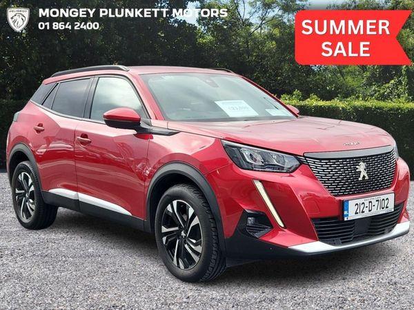 Peugeot 2008 MPV, Petrol, 2021, Red