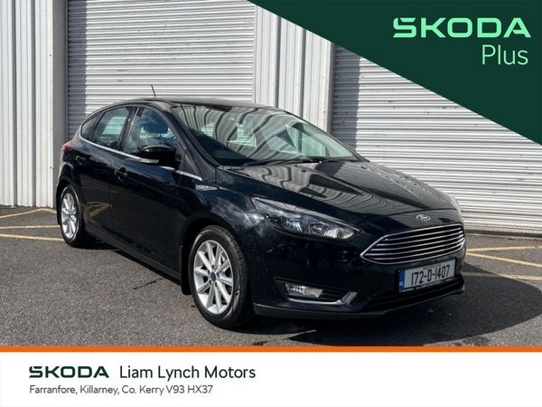 Ford Focus Hatchback, Diesel, 2017, Black