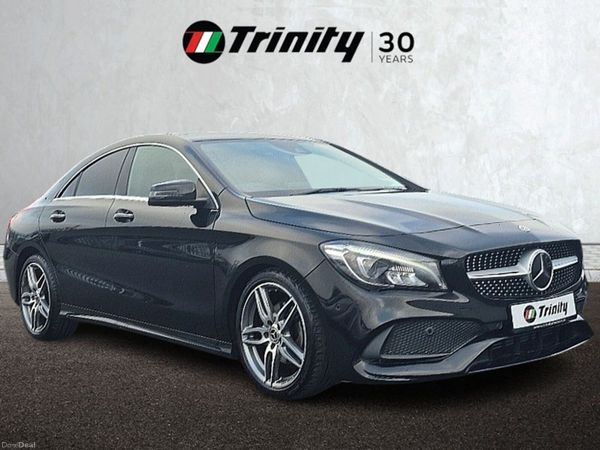 Mercedes-Benz CLA Coupe, Petrol, 2018, Black