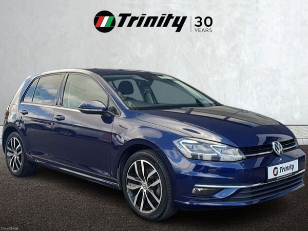 Volkswagen Golf Hatchback, Petrol, 2019, Blue