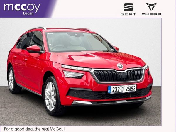 Skoda Kamiq Hatchback, Petrol, 2023, Red