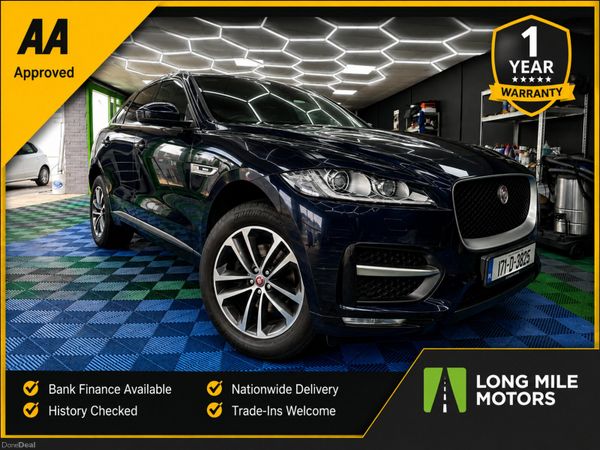 Jaguar F-Pace SUV, Diesel, 2017, Black
