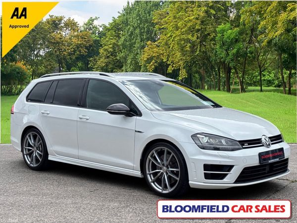 Volkswagen Golf Estate, Petrol, 2017, White