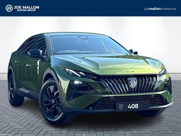 Peugeot 408 Hatchback, Petrol Hybrid, 2026, Green
