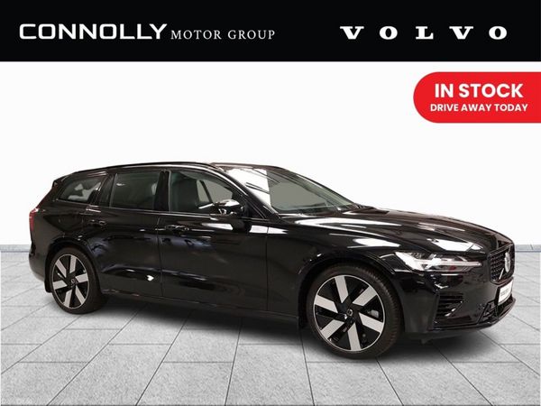 Volvo V60 Estate, Petrol Plug-in Hybrid, 2026, Black