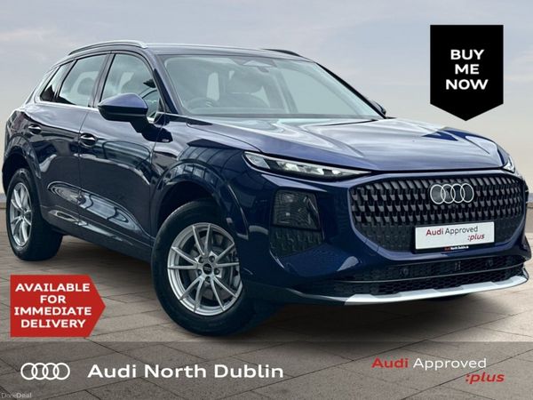 Audi Q3 SUV, Petrol Plug-in Hybrid, 2026, Blue