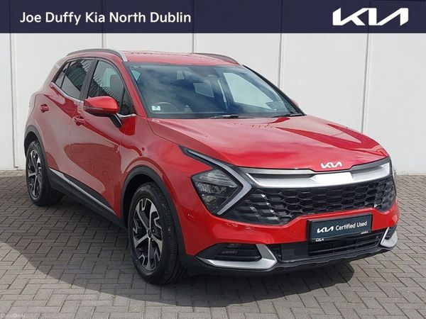Kia Sportage SUV, Petrol Hybrid, 2023, Red