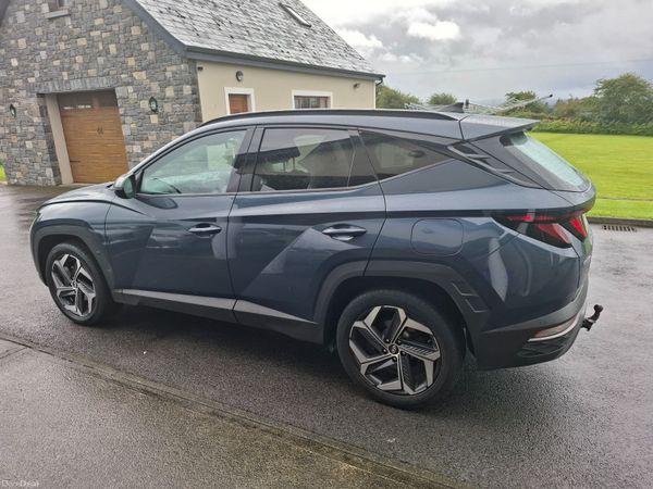 Hyundai Tucson SUV, Petrol Plug-in Hybrid, 2022, Blue