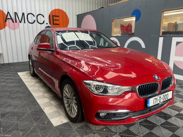 BMW 3-Series Saloon, Electric, 2017, Red