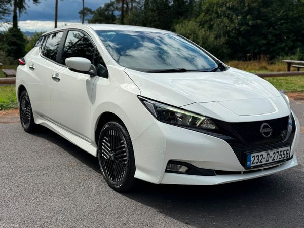 Nissan Leaf Hatchback, Electric, 2023, White