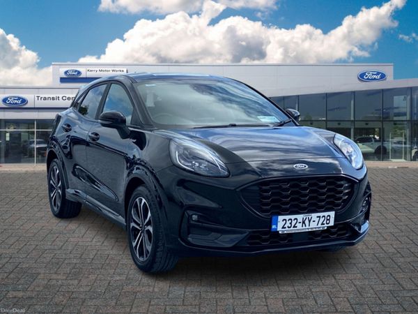 Ford Puma MPV, Petrol Hybrid, 2023, Black