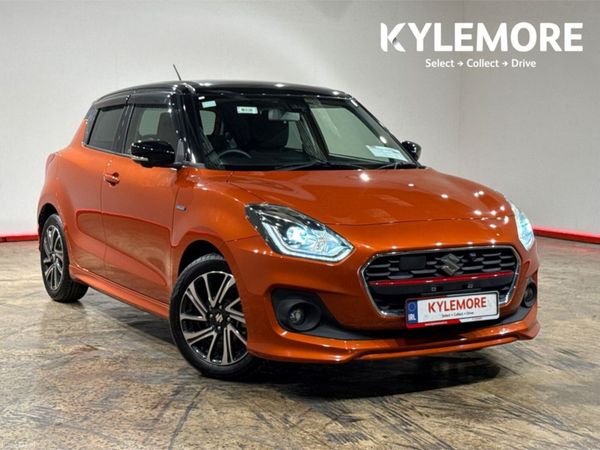 Suzuki Swift Hatchback, Petrol Hybrid, 2021, Orange