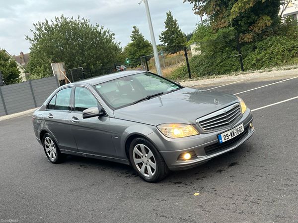 Mercedes-Benz C-Class Saloon, Petrol, 2009, Silver