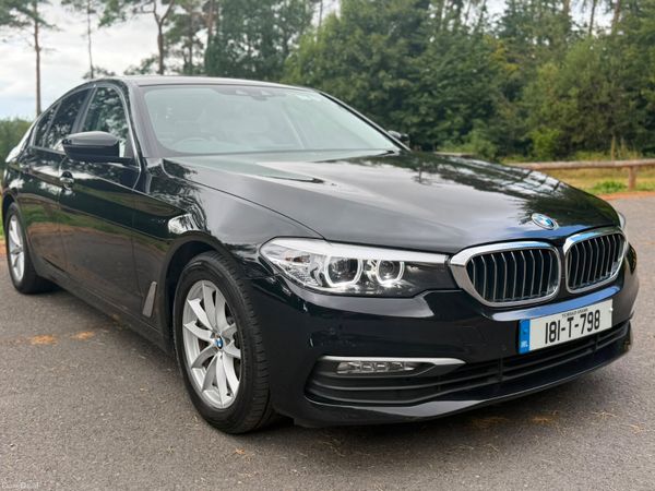 BMW 5-Series Saloon, Diesel, 2018, Black