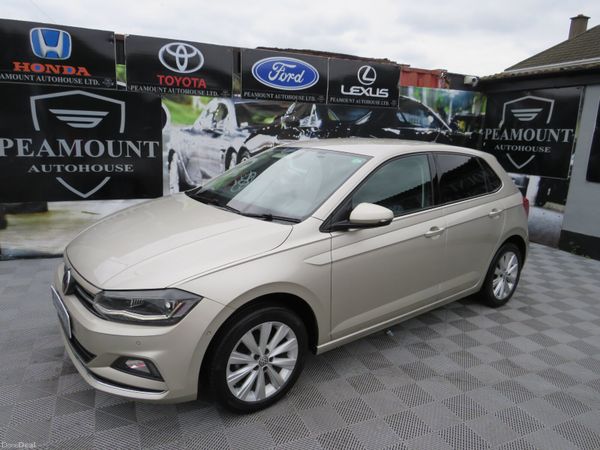 Volkswagen Polo Hatchback, Petrol, 2019, Gold