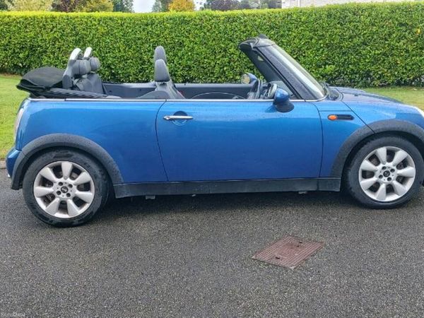 Mini Cooper Convertible, Petrol, 2007, Blue