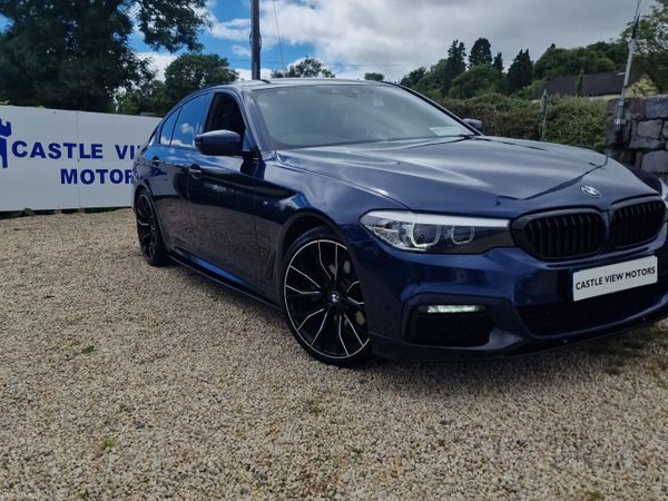 BMW 5-Series Saloon, Diesel, 2020, Blue