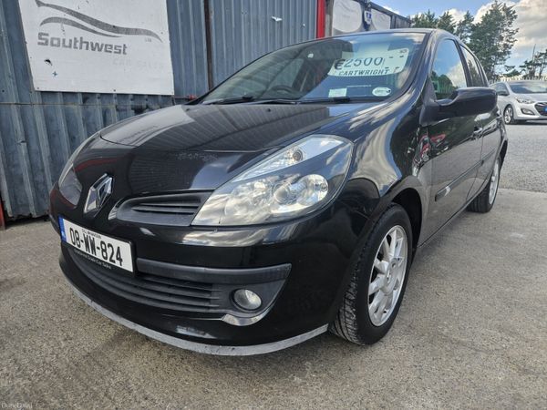 Renault Clio Hatchback, Petrol, 2008, Black