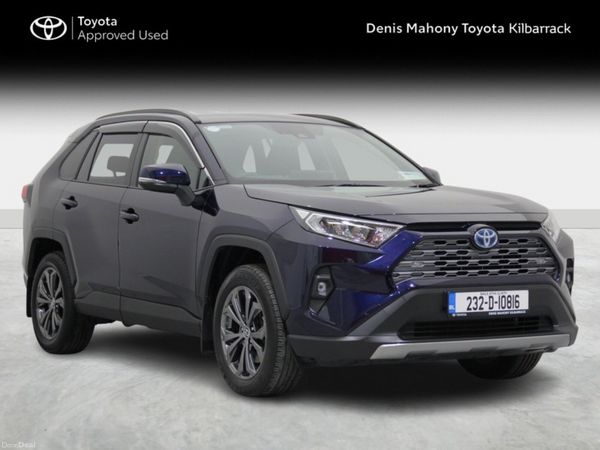 Toyota RAV4 SUV, Petrol Hybrid, 2023, Blue