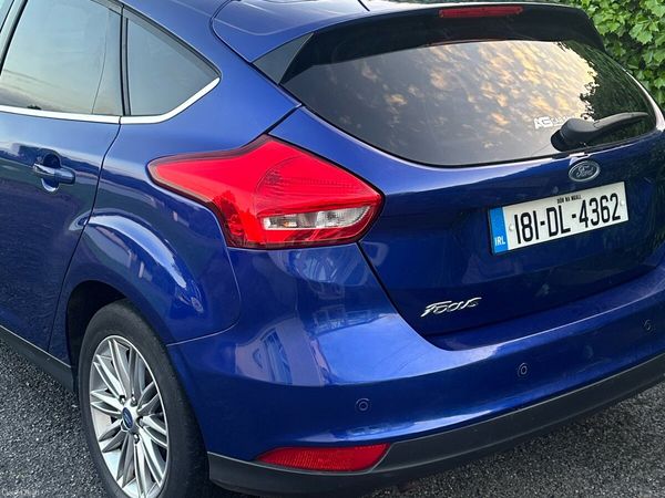 Ford Focus Hatchback, Diesel, 2018, Blue