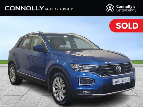 Volkswagen T-Roc SUV, Diesel, 2020, Blue