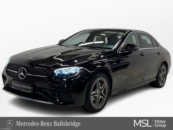 Mercedes-Benz E-Class Saloon, Petrol Plug-in Hybrid, 2021, Black