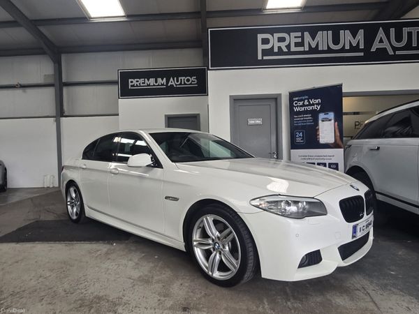 BMW 5-Series Saloon, Diesel, 2011, White