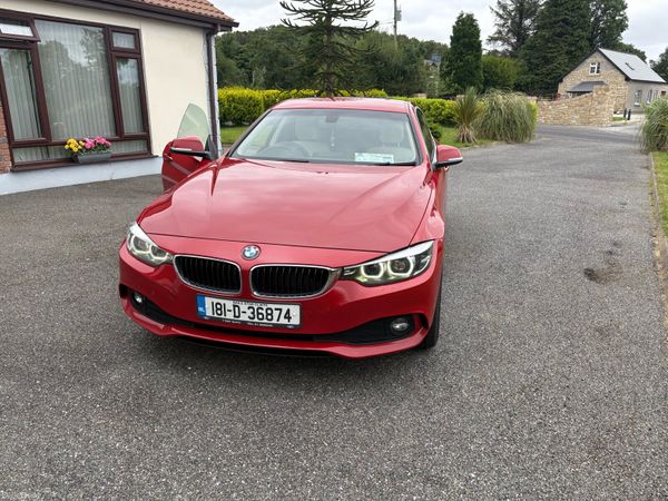 BMW 4-Series Saloon, Diesel, 2018, Red