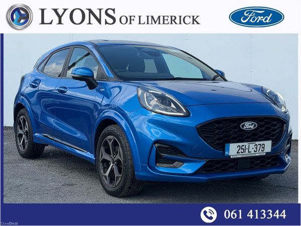 Ford Puma MPV, Petrol Hybrid, 2025, Blue